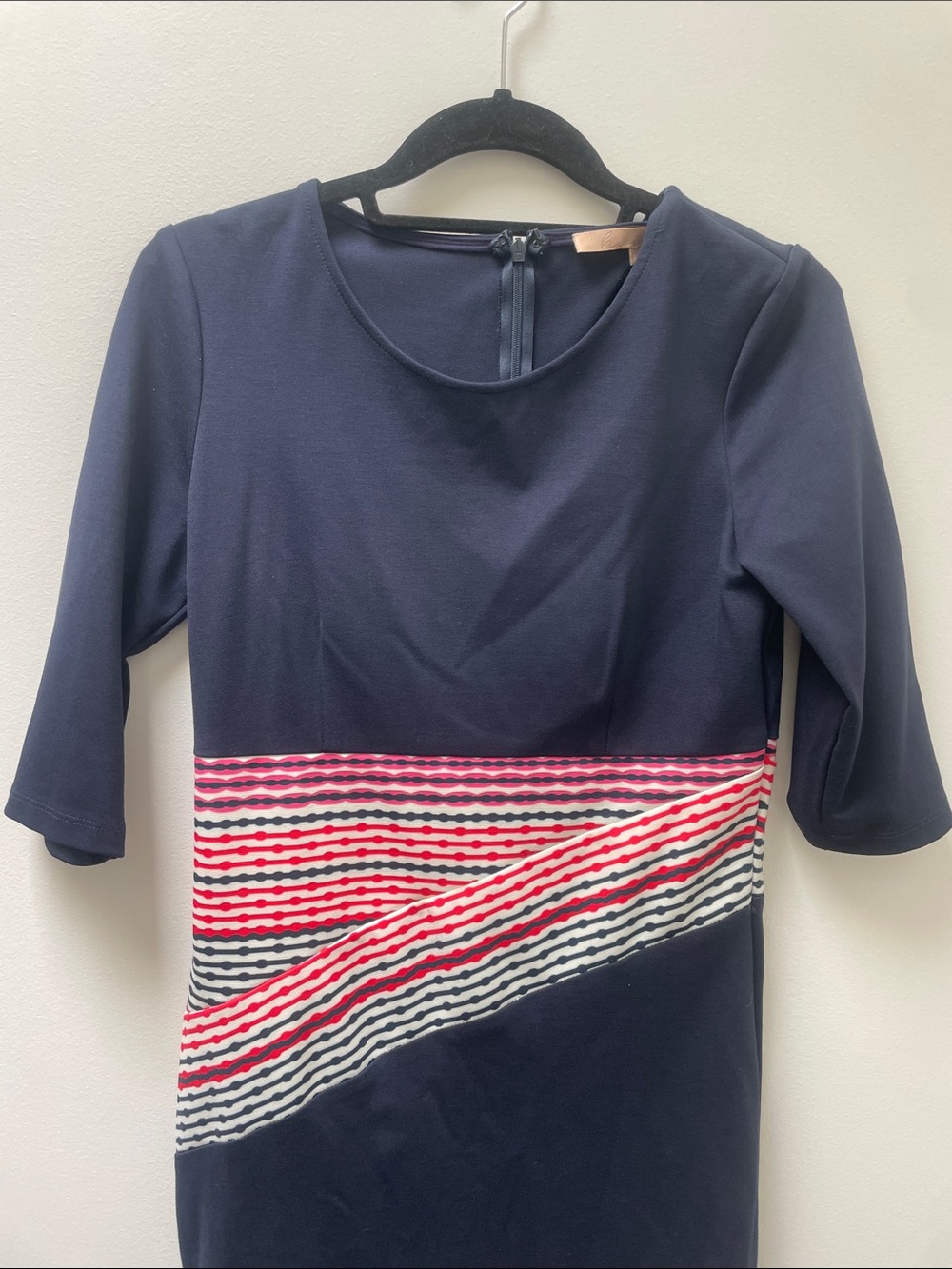 NWT Anthropologie Hutch Kellen Knit Dress Blue Size Small - Picture 2 of 8